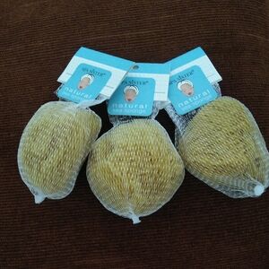 Spa Sister Natural Sea Sponges, Set of 3